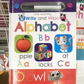 Alphabet book for kids learning to read