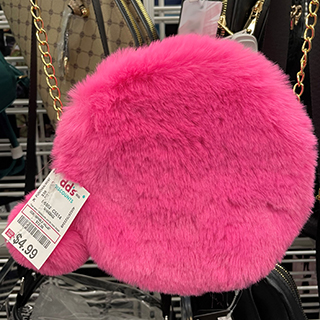 Cute pink accessory from a dd's store